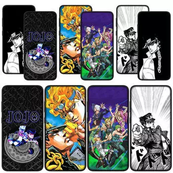 для Samsung Galaxy S24 S23 iPhone 15 14 Xiaomi Redmi Note 13 12 11 Pro Max X 8 9 10 XR OPPO Huawei Чехол для телефона Обои JoJo s JoJo Bizarre Adventure for iPhone 7 Plus аэро