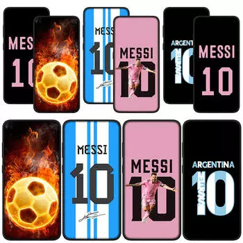 для Samsung Galaxy S24 S23 iPhone 15 14 Xiaomi Redmi Note 13 12 11 Pro Max X 8 7 9 10 XR OPPO A15 Huawei чехол для телефона Аргентина футбольный чехол for Samsung Galaxy Note 8 аэро
