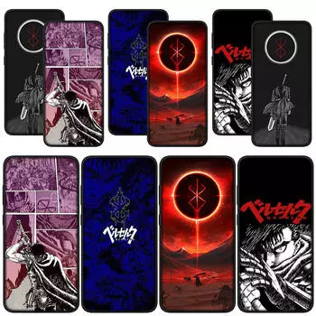 для Samsung Galaxy S24 S23 iPhone 15 14 Xiaomi Redmi Note 13 12 11 Pro Max X 8 7 9 10 XR OPPO A15 Huawei чехол для телефона Berserk Guts Cartoon Poster Cover for Samsung Galaxy S7 Edge ceil