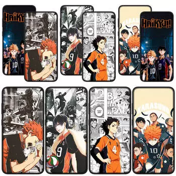 для Samsung Galaxy S24 S23 iPhone 16 15 14 Xiaomi Redmi Note 13 12 11 Pro Max X 8 9 10 XR OPPO A15 Huawei чехол для телефона Shoyo Hinata Haikyuu Comics Cover for iPhone 15 Pro олений