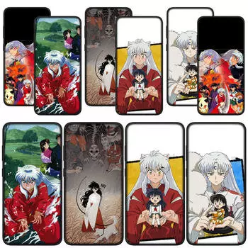 для Samsung Galaxy S24 S23 iPhone 16 15 14 Xiaomi Redmi Note 13 12 11 Pro Max X 8 9 10 XR OPPO A15 Huawei чехол для телефона постер Inuyasha Sesshoumaru Cover for Redmi Note 10 5G аэро