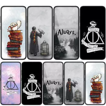 для Samsung Galaxy S24 S23 iPhone 16 15 14 Xiaomi Redmi Note 13 12 11 10 8 Plus 9 Pro Max X XR A06Чехол для телефона Cool Art Ring Potters OPPO Huawei Cover for Samsung Galaxy A10 олений
