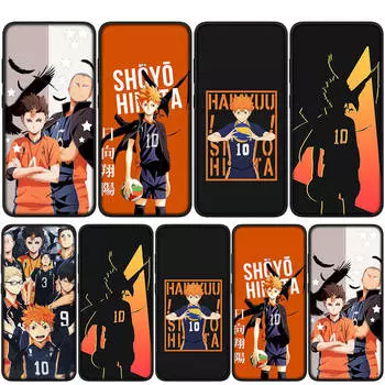 для Samsung Galaxy S24 S23 iPhone 16 15 14 Xiaomi Redmi Note 13 12 11 10 Plus 9 Pro Max X XR чехол для телефона Lovely Hinata Shoyo Haikyuu OPPO Huawei Cover for Redmi Note 10S аэро