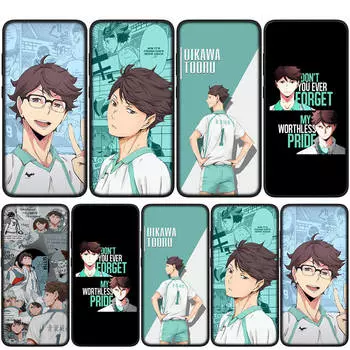 для Samsung Galaxy S24 S23 iPhone 16 15 14 Xiaomi Redmi Note 13 12 11 10 8 Plus 9 Pro Max X XR A16 чехол для телефона Haikyuu Oikawa Tooru OPPO Huawei Cover for Samsung Galaxy A30 аэро