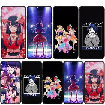 для Samsung Galaxy S24 S23 iPhone 16 15 14 Xiaomi Redmi Note 13 12 11 10 8 Plus 9 Pro Max X XR 14C A16Чехол для телефона Oshi no Ko Anime OPPO Huawei Cover for Samsung Galaxy Note 10 Lite ceil