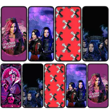 для Samsung Galaxy S24 S23 iPhone 16 15 14 Xiaomi Redmi Note 13 12 11 10 8 Plus 9 Pro Max X XR 14C A16Phone Case Poster Descendants OPPO Huawei Cover for Xiaomi Poco M6 4G болюс