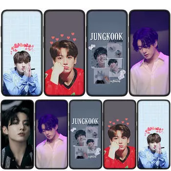 для Samsung Galaxy S24 S23 iPhone 16 15 14 Xiaomi Redmi Note 13 12 11 10 Plus 9 Pro Max X XR чехол для телефона Jeon Jung Kook Jeonkook Kpop OPPO Huawei чехол for Samsung Galaxy A30S аэро