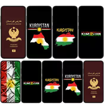 для Samsung Galaxy S24 S23 iPhone 16 15 14 Xiaomi Redmi Note 13 12 11 10 8 Plus 9 Pro Max X XR 14C A16 A06 чехол для телефона Курдистанский флаг OPPO Huawei чехол for Redmi Note 11S 5G аэро