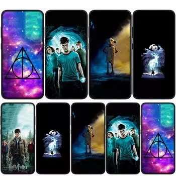 для Samsung Galaxy S24 S23 iPhone 16 15 14 Xiaomi Redmi Note 13 12 11 10 8 Plus 9 Pro Max X XR A16 чехол для телефона Wand Ring Potters Art OPPO Huawei Cover for Redmi 9A аэро