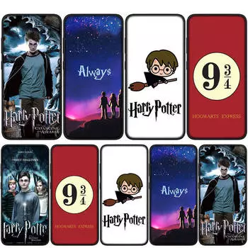 для Samsung Galaxy S24 S23 iPhone 16 15 14 Xiaomi Redmi Note 13 12 11 10 8 Plus 9 Pro Max X XR чехол для телефона с мультяшным кольцом и логотипом Potters OPPO Huawei Cover for Samsung Galaxy Note 10 ceil