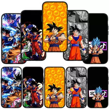 для Samsung Galaxy S24 S23 iPhone 16 15 14 Xiaomi Redmi Note 13 12 11 8Plus 9 Pro Max X XR чехол для телефона Dragon Ball Goku Z DragonBall OPPO Huawei чехол for iPhone 13 Pro Max аэро