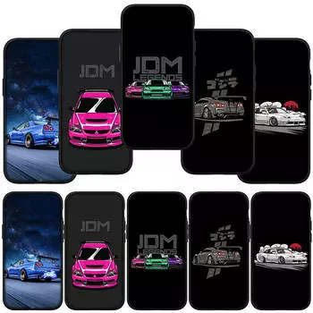 для Samsung Galaxy S24 S23 iPhone 16 15 14 Xiaomi Redmi Note 13 12 11 10 8 9 Pro Max X XR чехол для телефона Supercar Anime Super Car Comics OPPO Huawei чехол for iPhone 8 ceil