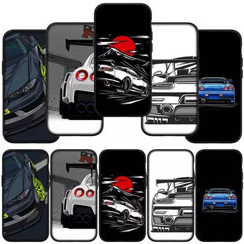 для Samsung Galaxy S24 S23 iPhone 16 15 14 Xiaomi Redmi Note 13 12 11 10 8 Plus 9 Pro Max X XR чехол для телефона Supercar Comics Super Car OPPO Huawei Cover for Redmi Note 11 4G аэро