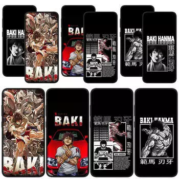 для Samsung Galaxy S24 S23 iPhone 16 15 14 Xiaomi Redmi Note 13 12 11 Pro Max X 8 9 10 XR A05 A16 OPPO A15 Huawei чехол для телефона аниме Hanma Baki чехол for Huawei P20 Lite 2018 олений