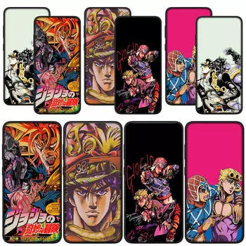 для Samsung Galaxy S24 S23 iPhone 16 15 14 Xiaomi Redmi Note 13 12 11 Pro Max X 8 9 10 XR OPPO Huawei чехол для телефона постер JoJo s Bizarre Adventure JoJo for Samsung Galaxy S20 Ultra ceil