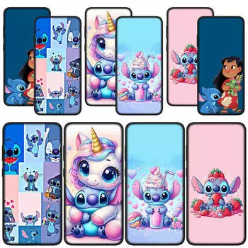 для Samsung Galaxy S24 S23 iPhone 16 15 14 Xiaomi Redmi Note 13 12 11 Pro Max X 9 10 XR A05 OPPO A15 Huawei чехол для телефона аниме мультфильм милый Лило Стич for Xiaomi Poco F5 Pro 5G олений