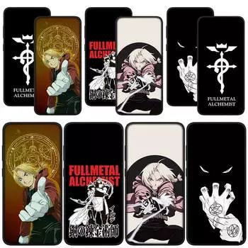 для Samsung Galaxy S24 S23 iPhone 16 15 14 Xiaomi Redmi Note 13 12 11 Pro Max X 9 10 XR OPPO Huawei чехол для телефона Fullmetal Alchemis Elric Edward Comics for Samsung Galaxy A02 олений
