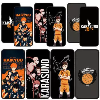для Samsung Galaxy S24 S23 iPhone 16 15 14 Xiaomi Redmi Note 13 12 11 Pro Max X 8 9 10 XR A05 OPPO A15 Huawei чехол для телефона Karasuno Haikyuu Shoyo Hinata for Huawei P30 аэро