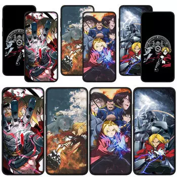 для Samsung Galaxy S24 S23 iPhone 16 15 14 Xiaomi Redmi Note 13 12 11 Pro Max X 8 9 10 XR OPPO Huawei Чехол Обои Fullmetal Alchemis Элрик Эдвард for Samsung Galaxy M55 болюс
