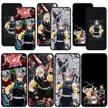 для Samsung Galaxy S24 S23 iPhone 16 15 14 Xiaomi Redmi Note 13 12 11 Pro Max X 8 9 10 XR A05 OPPO Huawei чехол для телефона мультфильм Узуи Тенген Убийца Демонов for Samsung Galaxy A10S аэро