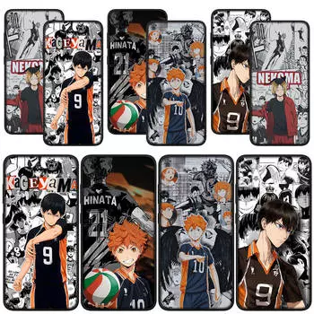 для Samsung Galaxy S24 S23 iPhone 16 15 14 Xiaomi Redmi Note 13 12 11 Pro Max X 8 9 10 XR A05 OPPO A15 Huawei чехол для телефона Shoyo Hinata Karasuno Haikyuu for Samsung Galaxy A70 аэро