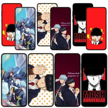 для Samsung Galaxy S24 S23 iPhone 16 15 14 Xiaomi Redmi Note 13 12 11 Pro Max X 9 10 XR A05 OPPO A15 Huawei чехол для телефона аниме Mashle Magic and Muscles for Samsung Galaxy A06 олений