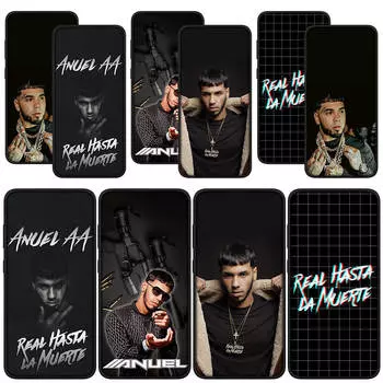 для Samsung Galaxy S24 S23 iPhone 16 15 14 Xiaomi Redmi Note 13 12 11 Pro Max X 8 9 10 XR A05 OPPO A16 13C Huawei чехол для телефона Anuel Wallpaper AA Cover for Samsung Galaxy S8 Plus олений