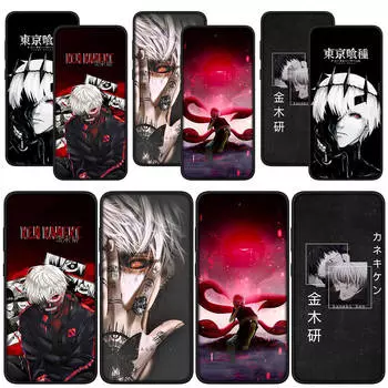 для Samsung Galaxy S24 S23 iPhone 16 15 14 Xiaomi Redmi Note 13 12 11 Pro Max X 8 9 10 XR A05 OPPO A15 Huawei чехол для телефона комиксы Токийский Гуль Кен Канеки for Huawei Mate 20 болюс