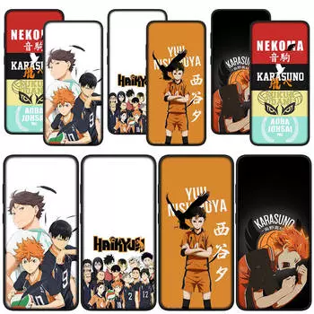 для Samsung Galaxy S24 S23 iPhone 16 15 14 Xiaomi Redmi Note 13 12 11 Pro Max X 8 9 10 XR A05 OPPO A15 Huawei чехол для телефона мультфильм Haikyuu Shoyo Hinata for Samsung Galaxy A33 5G ceil