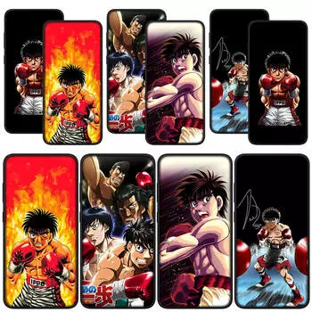 для Samsung Galaxy S24 S23 iPhone 16 15 14 Xiaomi Redmi Note 13 12 11 Pro Max X 8 9 10 XR A05 OPPO A15 Huawei чехол для телефона мультфильм Hajime No Ippo чехол for Redmi 12 аэро