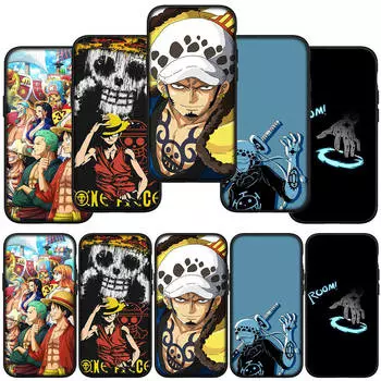 для Samsung Galaxy S24 S23 iPhone 16 15 14 Xiaomi Redmi Note 13 12 11 Plus 9 Pro Max X XR Чехол для телефона Comics Trafalgar Law Luffy One Piece OPPO Huawei for OPPO A54S болюс