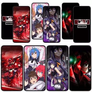 для Samsung Galaxy S24 S23 iPhone 16 15 14 Xiaomi Redmi Note 13 12 11 Pro Max X 8 9 10 XR A05 OPPO A15 Huawei чехол для телефона High School DxD Риас Гремори for iPhone 15 Plus аэро