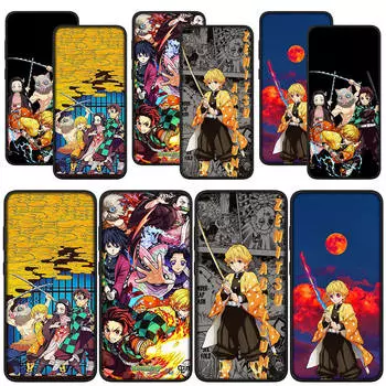 для Samsung Galaxy S24 S23 iPhone 16 15 14 Xiaomi Redmi Note 13 12 11 Pro Max X 8 9 10 XR A05 OPPO A15 Huawei чехол для телефона Agatsuma Zenitsu Demon Slayer for Samsung Galaxy S23 Plus аэро