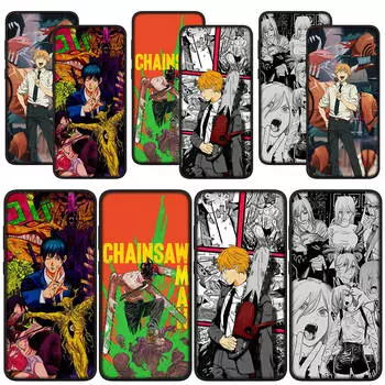 для Samsung Galaxy S24 S23 iPhone 16 15 14 Xiaomi Redmi Note 13 12 11 Pro Max X 8 9 10 XR A05 OPPO A15 Huawei чехол для телефона Tatsuki Fujimoto Chainsaw Man for Samsung Galaxy A15 аэро