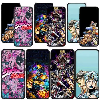 для Samsung Galaxy S24 S23 iPhone 16 15 14 Xiaomi Redmi Note 13 12 11 Pro Max X 8 9 10 XR OPPO Huawei Чехол для телефона Comics JoJo s Bizarre Adventure JoJo for Samsung Galaxy A06 болюс