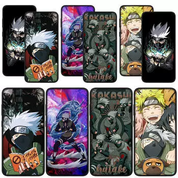 для Samsung Galaxy S24 S23 iPhone 16 15 14 Xiaomi Redmi Note 13 12 11 Pro Max X 9 10 XR A16 OPPO Huawei чехол для телефона Япония Наруто Учиха Саске Какаши for Xiaomi Poco F6 ceil