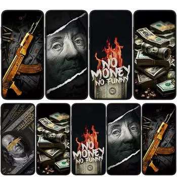 для Samsung Galaxy S24 S23 iPhone 16 15 14 Xiaomi Redmi Note 13 12 11 10 8 Plus 9 Pro Max X XR 14C чехол для телефона Money 100 Dollars Art OPPO Huawei Cover for iPhone XS Max олений