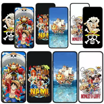 для Samsung Galaxy S24 S23 iPhone 16 15 14 Xiaomi Redmi Note 13 12 11 Pro Max X 8 9 10 XR A05 A16 OPPO Huawei чехол для телефона Nami One Piece Luffy Cover for Samsung Galaxy S9 Plus аэро