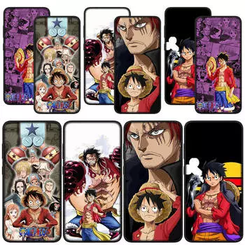 для Samsung Galaxy S24 S23 iPhone 16 15 14 Xiaomi Redmi Note 13 12 11 Pro Max X 8 9 10 XR A05 A16 OPPO Huawei чехол для телефона Shanks One Piece Luffy Cover for Samsung Galaxy A52S болюс