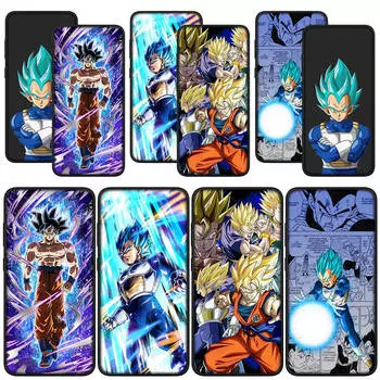 для Samsung Galaxy S24 S23 iPhone 16 15 14 Xiaomi Redmi Note 13 12 11 Pro Max X 8 9 10 XR A05 A16 OPPO Huawei чехол для телефона Vegeta IV Dragon Ball Z Goku for iPhone 8 Plus экрю