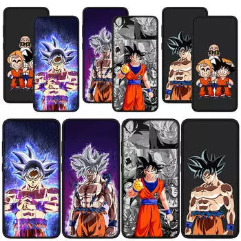 для Samsung Galaxy S24 S23 iPhone 16 15 14 Xiaomi Redmi Note 13 12 11 Pro Max X 8 9 10 XR A05 A16 13C OPPO Huawei чехол для телефона Dragon Ball Z Goku Cover for OPPO A60 4G аэро