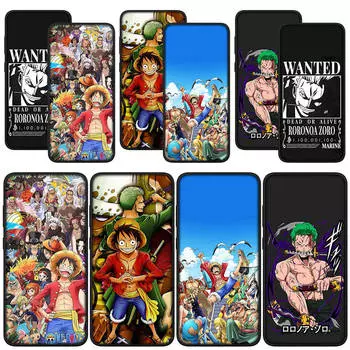 для Samsung Galaxy S24 S23 iPhone 16 15 14 Xiaomi Redmi Note 13 12 11 Pro Max X 8 9 10 XR A05 A16 OPPO Huawei чехол для телефона Luffy Roronoa Zoro One Piece for OPPO A17 ceil
