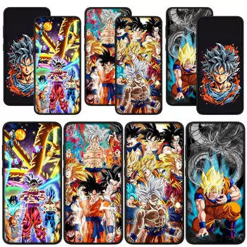 для Samsung Galaxy S24 S23 iPhone 16 15 14 Xiaomi Redmi Note 13 12 11 Pro Max X 8 9 10 XR A05 A16 OPPO Huawei чехол для телефона DragonBall Z аниме Гоку чехол for Redmi Note 12 4G ceil