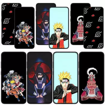 для Samsung Galaxy S24 S23 iPhone 16 15 14 Xiaomi Redmi Note 13 12 11 Pro Max X 8 9 10 XR A05 A16 OPPO Huawei чехол для телефона Jiraiya Sasuke Naruto Cover for iPhone 8 болюс