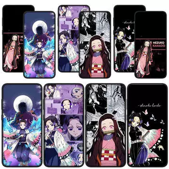 для Samsung Galaxy S24 S23 iPhone 16 15 14 Xiaomi Redmi Note 13 12 11 Pro Max X 8 9 10 XR OPPO A15 Huawei чехол для телефона Shinobu Kocho Demon Slayer чехол for iPhone 6 Plus аэро