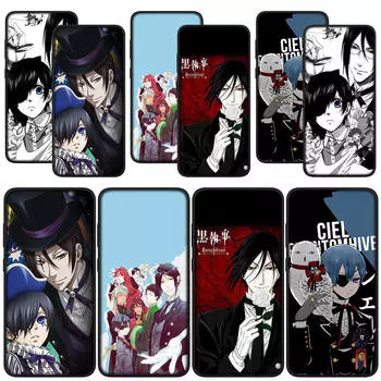 для Samsung Galaxy S24 S23 iPhone 16 15 14 Xiaomi Redmi Note 13 12 11 Pro Max X 8 9 10 XR A05 13C 12C OPPO A15 Huawei чехол для телефона черный дворецкий чехол for Samsung Galaxy A70 олений