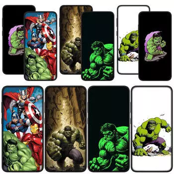 для Samsung Galaxy S24 S23 iPhone 16 15 14 Xiaomi Redmi Note 13 12 11 Pro Max X 8 9 10 XR 13C S22 A05 OPPO A15 A80 Huawei чехол для телефона комиксы Халк чехол for Redmi Note 9 болюс