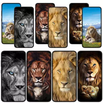 для Samsung Galaxy S24 S23 iPhone 16 15 14 Xiaomi Redmi Note 13 12 11 Pro Max X 8 9 10 XR A05 OPPO A15 Huawei чехол для телефона прекрасный лев искусство животное чехол for Samsung Galaxy A04 болюс
