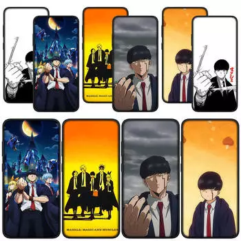 для Samsung Galaxy S24 S23 iPhone 16 15 14 Xiaomi Redmi Note 13 12 11 Pro Max X 9 10 XR A05 OPPO A15 Huawei чехол для телефона Mashle Magic and Muscles Cover for Samsung Galaxy A22 5G ceil