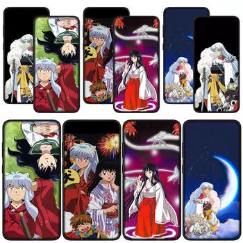 для Samsung Galaxy S24 S23 iPhone 16 15 14 Xiaomi Redmi Note 13 12 11 Pro Max X 8 9 10 XR A05 OPPO A15 Huawei чехол для телефона мультфильм Инуяша Сесшоумару for Samsung Galaxy A53 5G аэро